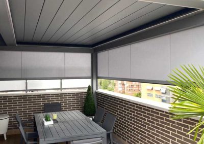PÉRGOLA BIOCLIMÁTICA RETRÁCTIL EN ÁTICO DE ALCORCÓN MADRID 6